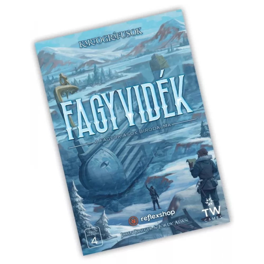 THUNDERWORKS GAMES Kartográfusok - Fagyvidék térképcsomag társasjáték kiegészítő