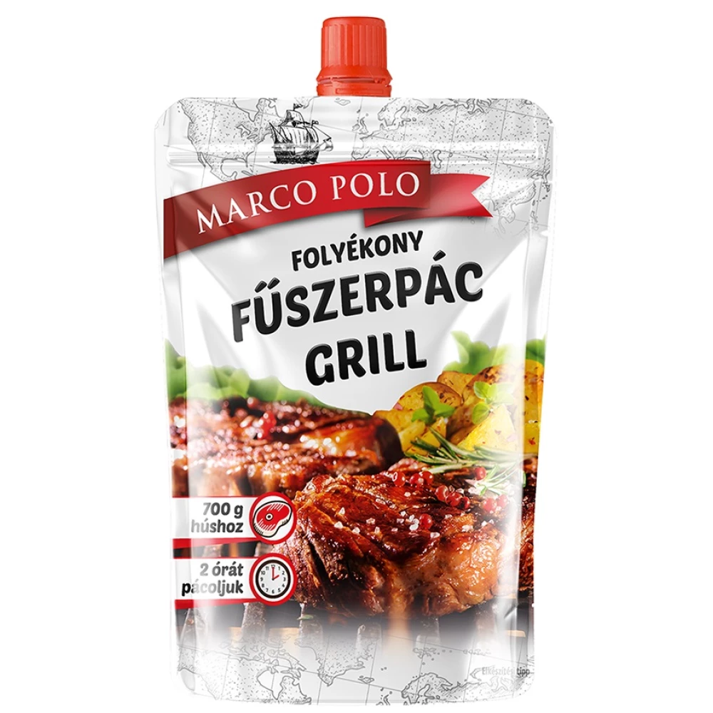 Thymos marco polo folyékony fűszerpác grill visszazárható 90 g