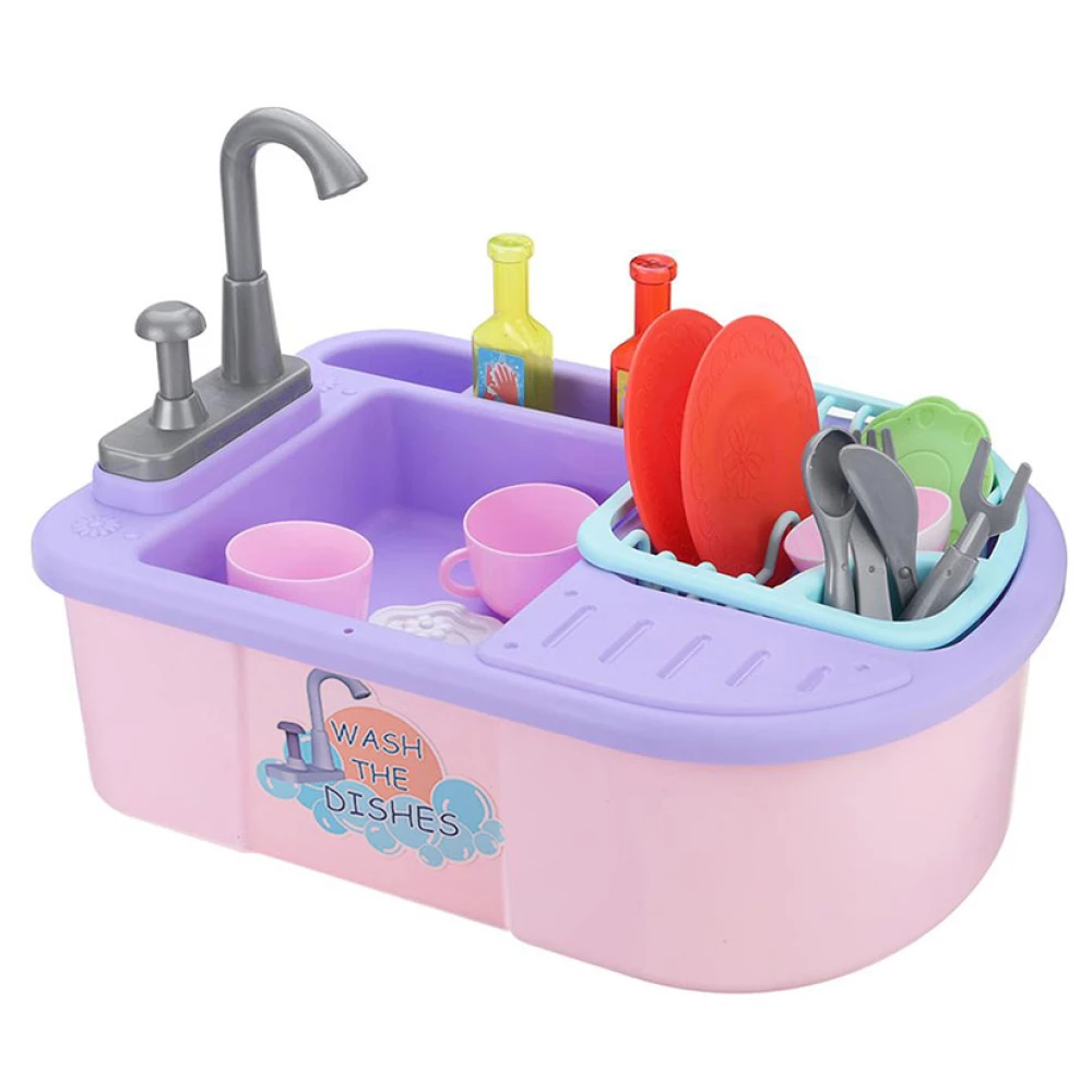 Timeless Tools Játék mosogató több színben-rózsaszín