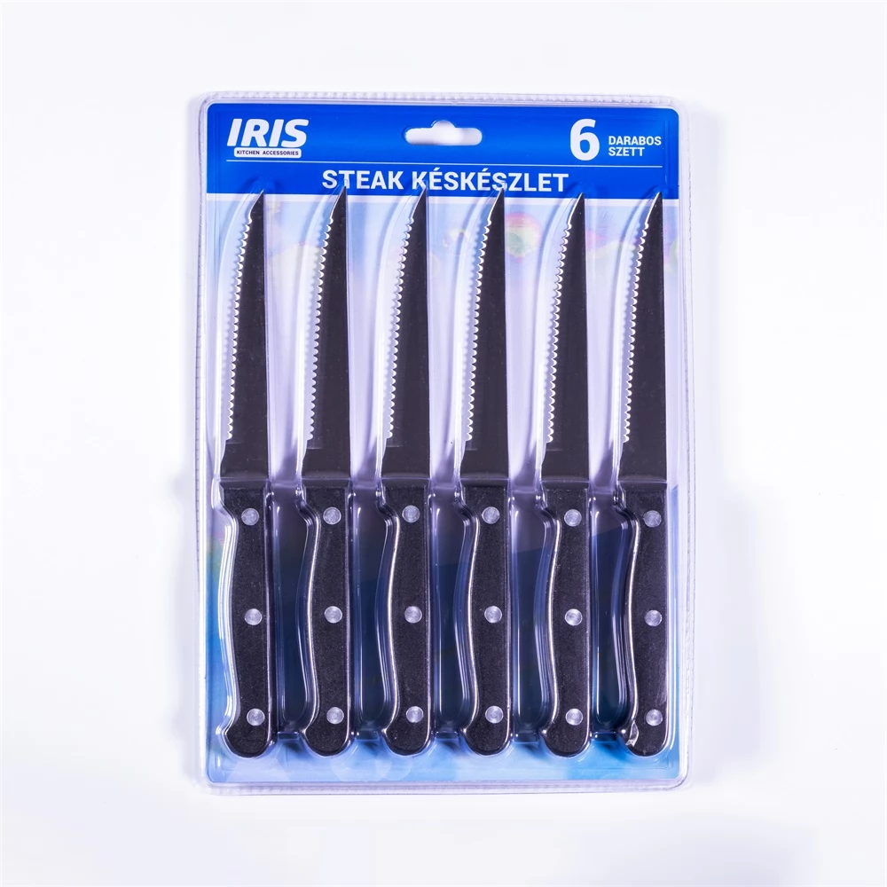 TITIZ KT-197 Steak késkészlet 22cm 6 db-os
