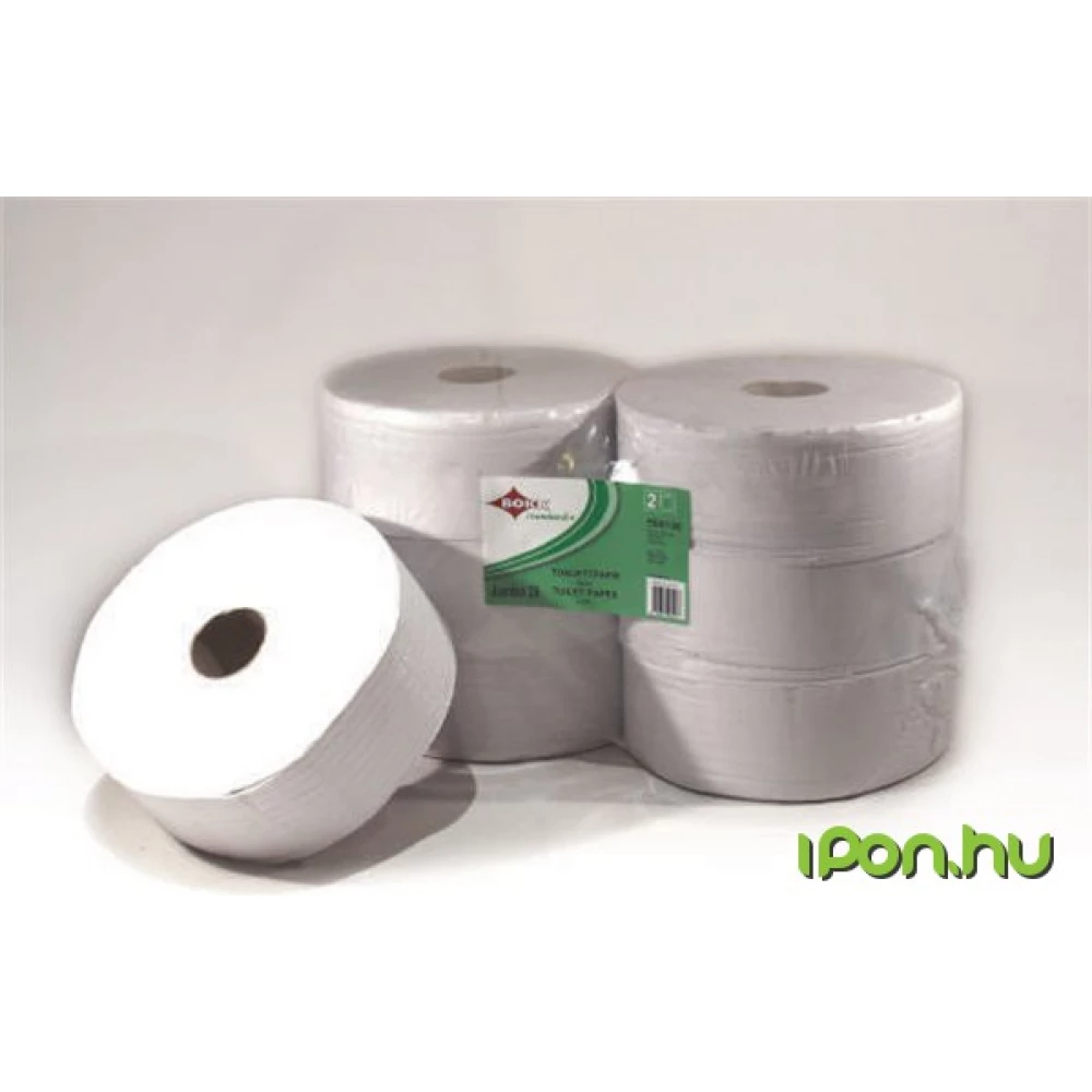 Toalettpapír 2 rétegű nagytekercses 28 cm átmérő fehér