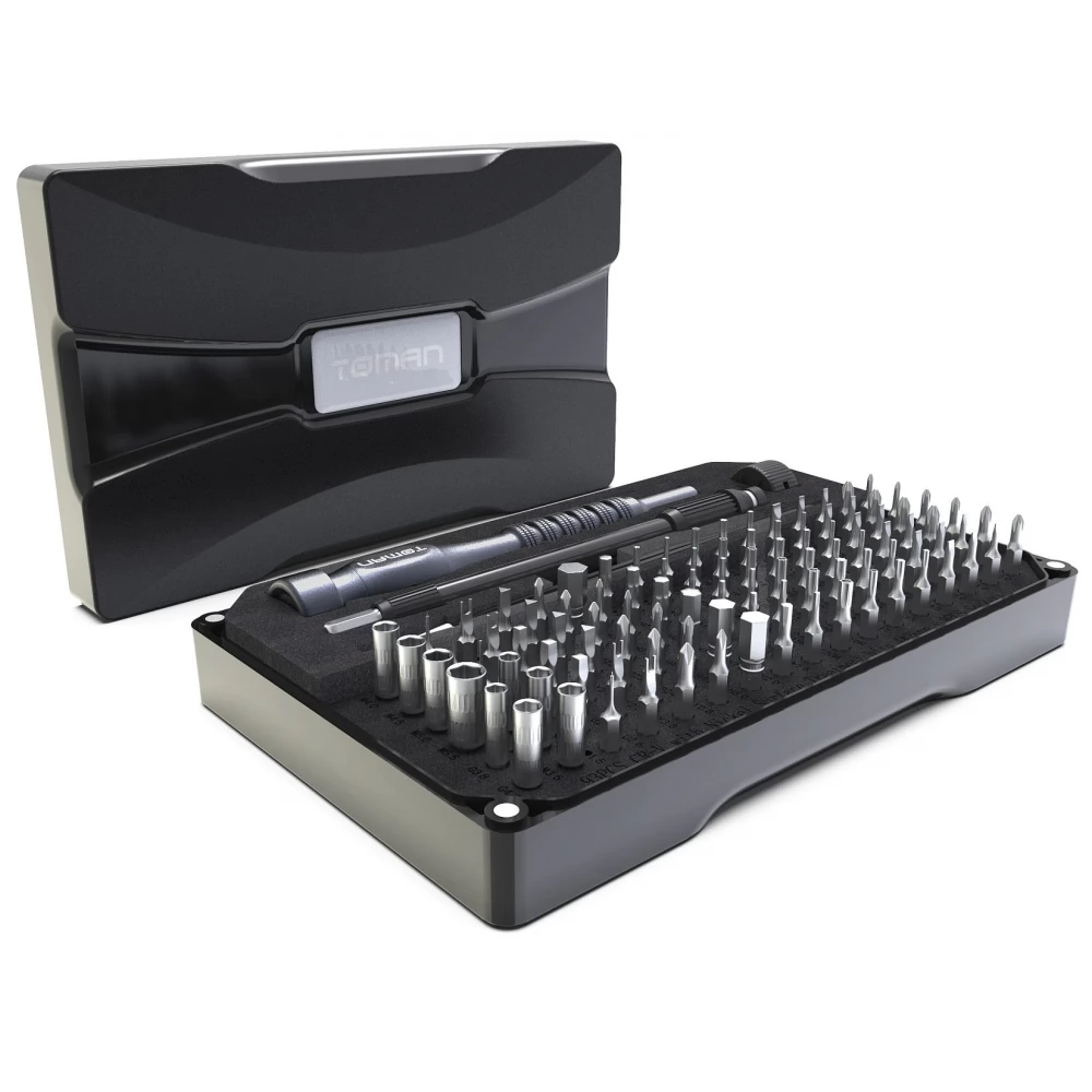 TOMAN TOOLS TT-1060 Precíziós Csavarhúzó Készlet 106 részes