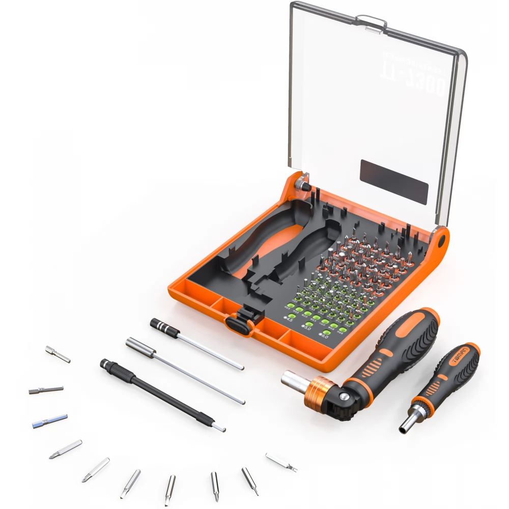 TOMAN TOOLS TT-7300 Professzionális Bitkészlet 73 részes