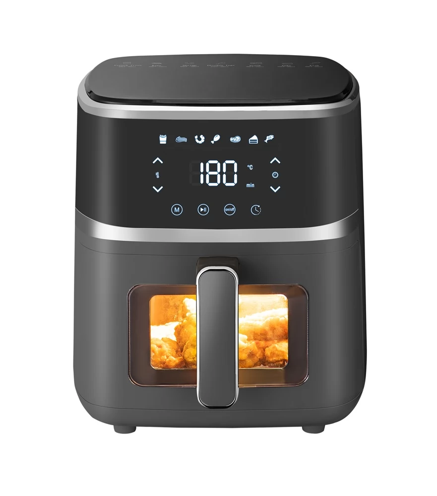 TOO AF-150B-1350 W Air fryer forrólevegős sütő 5L Fekete