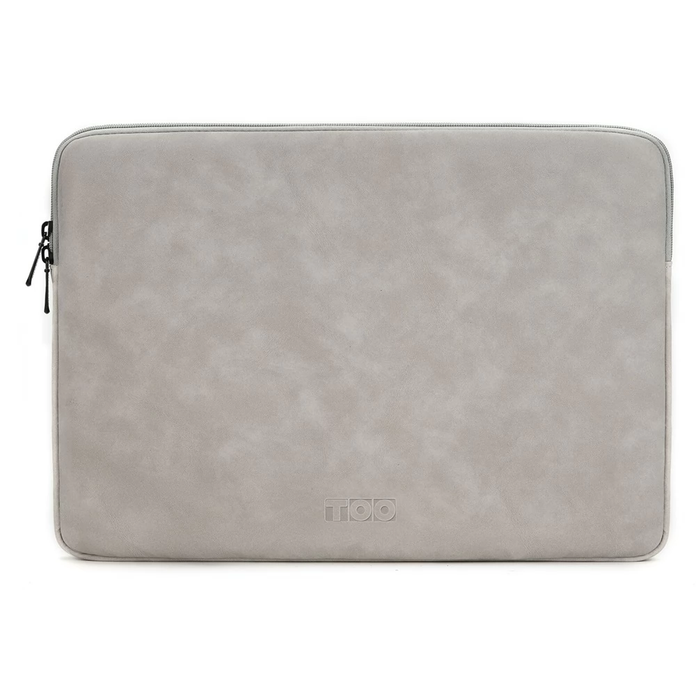 TOO Bőrhatású notebook tok 13.3" szürke