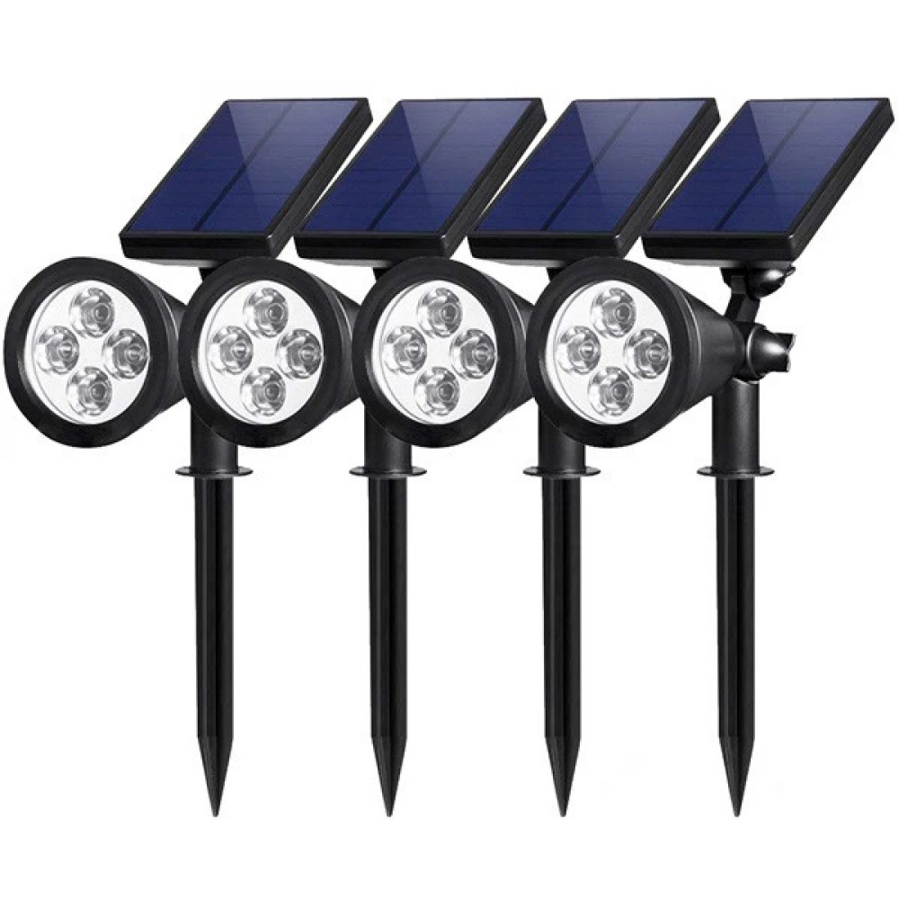 TOO GS-SL003B-4LED kültéri szolár LED lámpa 2db