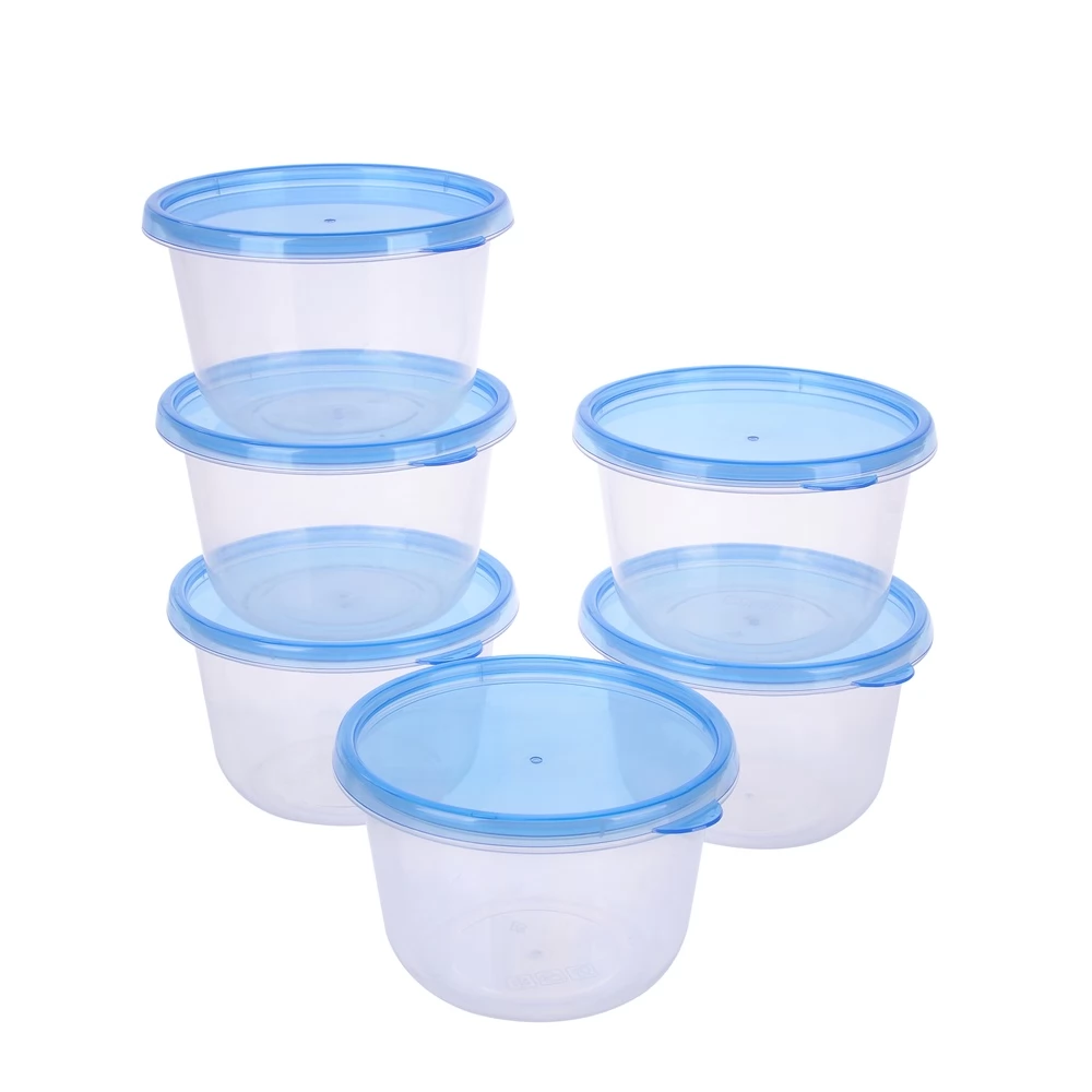TOO KT-150 ételtároló doboz kerek szett 745ml-es 6 db-os
