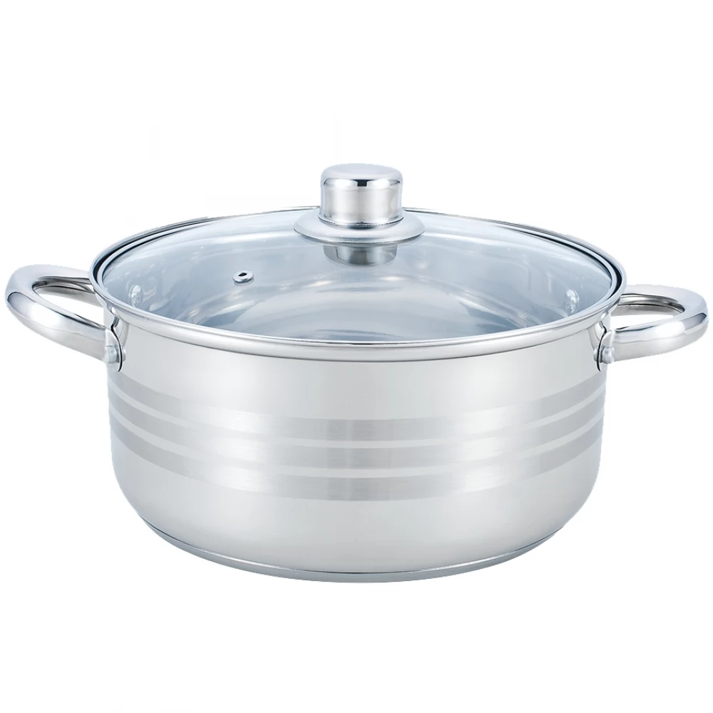 TOO KT-216 Fazék fedővel konyhai edény 4L 22cm