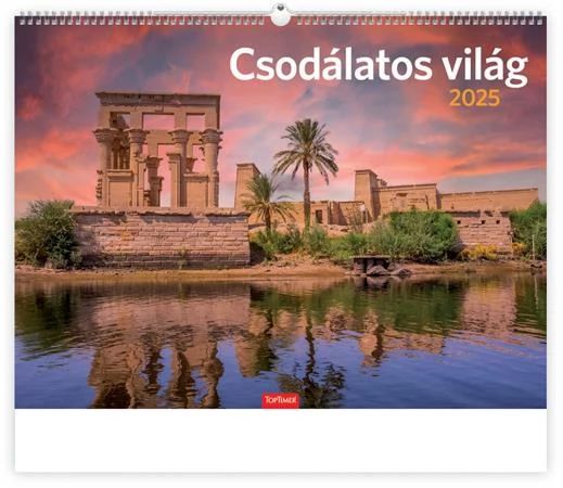 TOPTIMER Naptár fali 2025 Csodálatos világ
