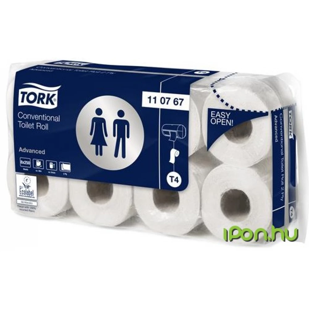 TORK Advanced Toalettpapír T4 rendszer 2 rétegű 30 m