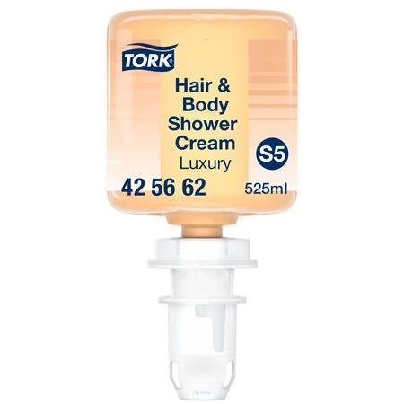TORK Mini Luxus Krémtusfürdő és sampon 0.525 l S5 rendszer Premium borostyán