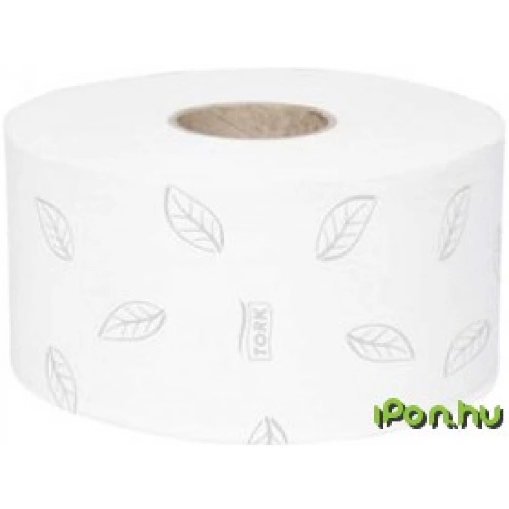 TORK Toalettpapír T2 rendszer 2 rétegű 19 cm átmérő Advanced mini jumbo fehér