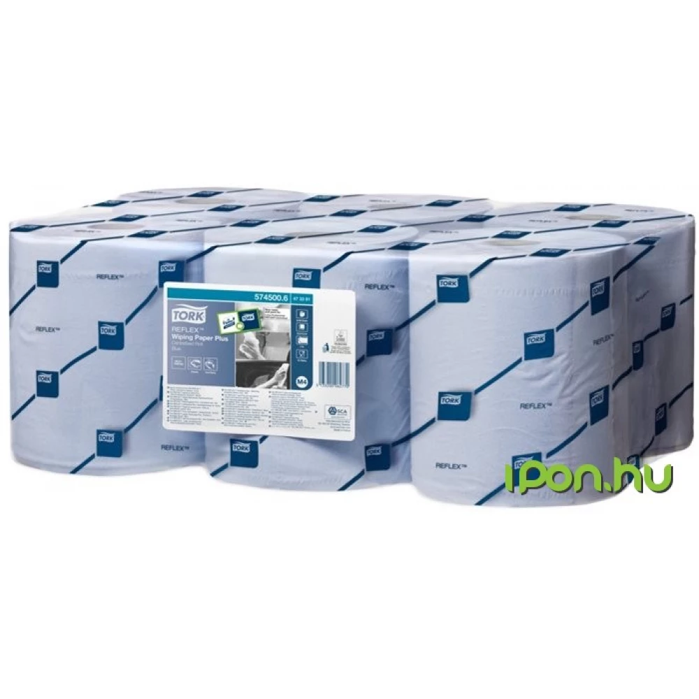 TORK Törlőpapír plusz belsőmagos adagolású M4 rendszer Reflex kék