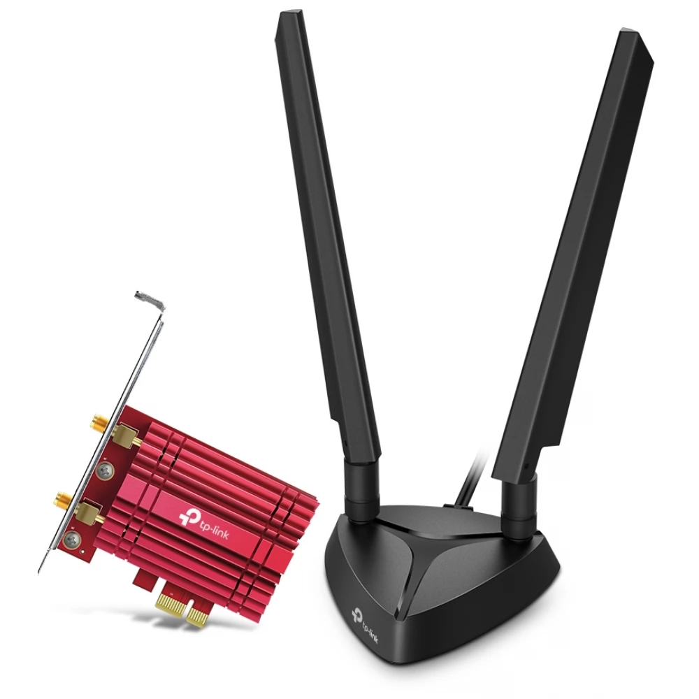 TP-LINK Archer TXE75E AXE5400 Wi-Fi 6E Bluetooth 5.2 PCIe Adapter