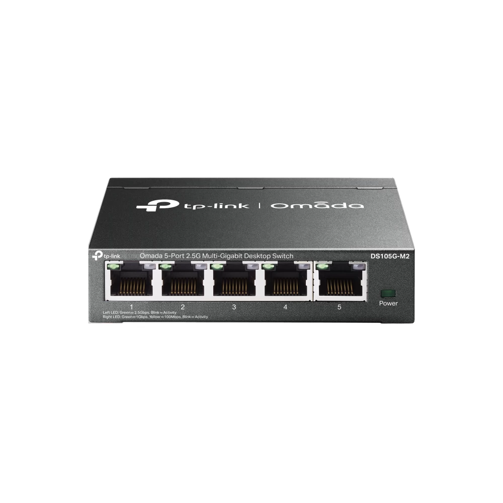 TP-LINK DS105G-M2 Omada 5-Port 2.5G Unmanaged Desktop Switch