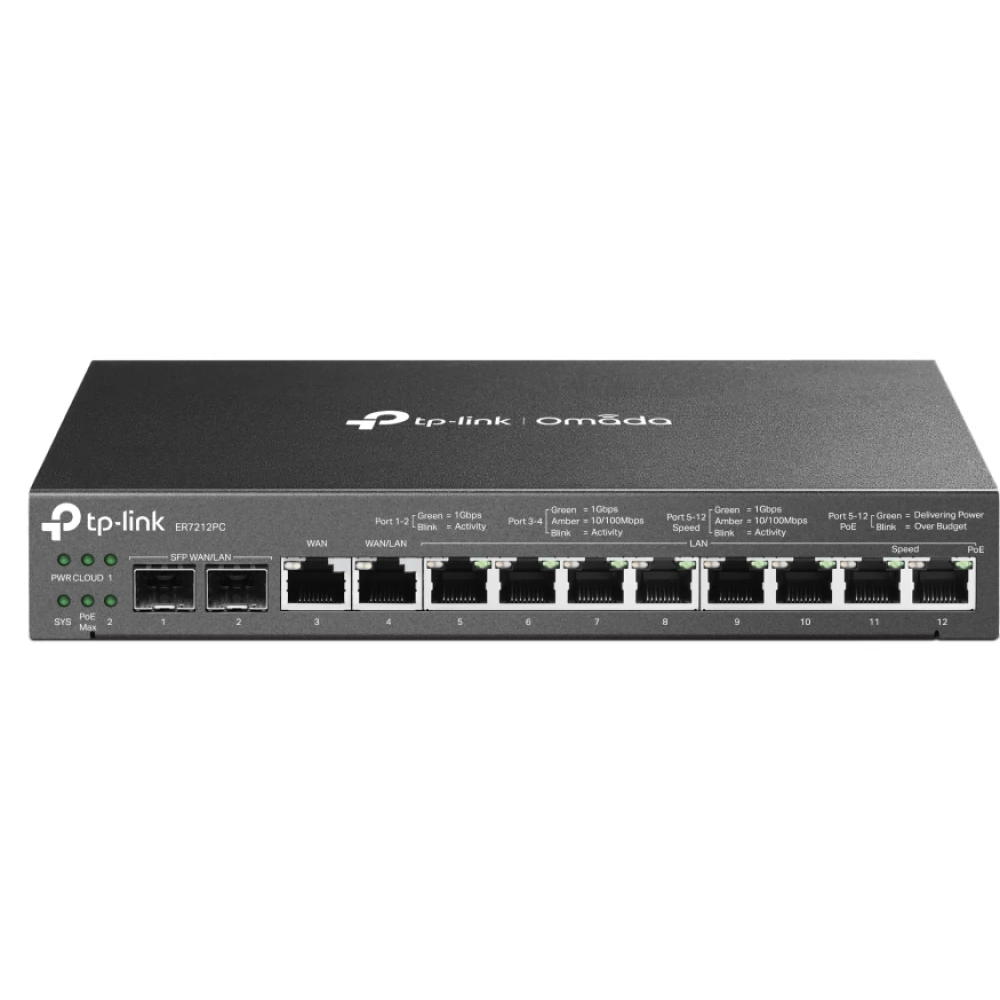 TP-LINK ER7212PC Omada 3-in-1 Gigabit VPN Router