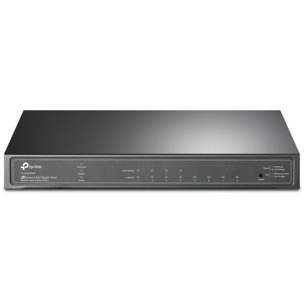TP-LINK TL-SG2008P 8 portos gigabites smart switch PoE+