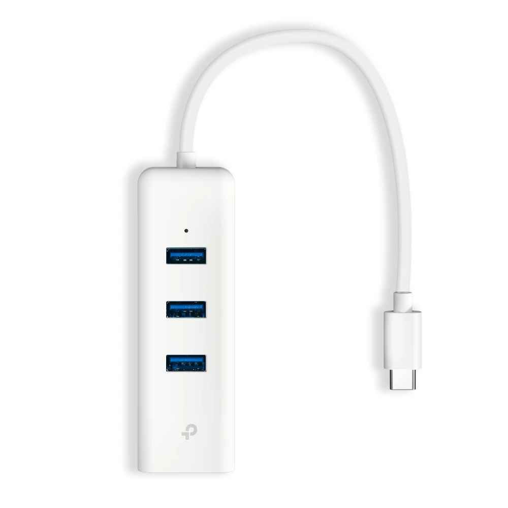 TP-LINK USB Type-C 3-Port Hub and Gigabit Ethernet Adapter