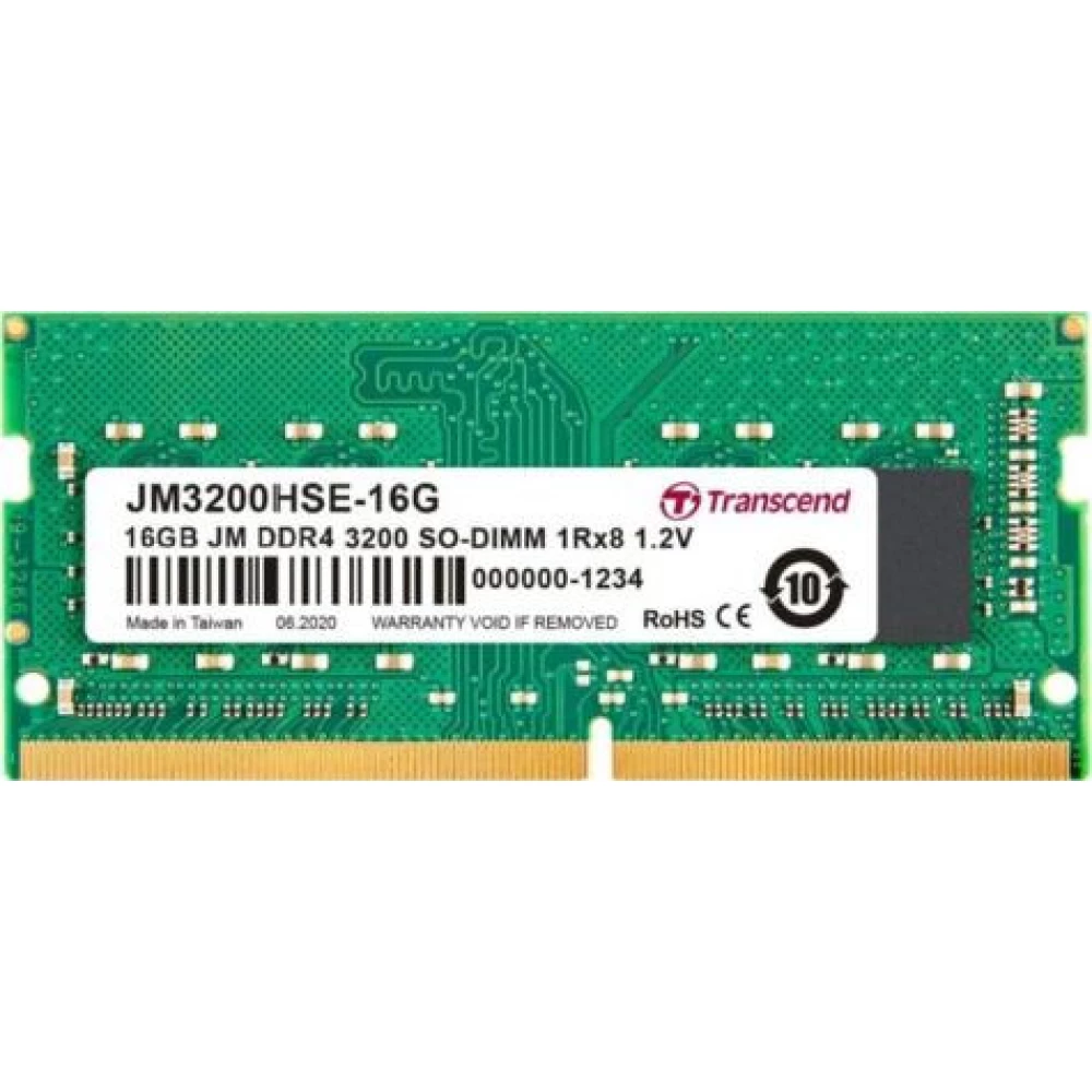 TRANSCEND 16GB JetRam Notebook DDR4 3200MHz CL22 JM3200HSE-16G