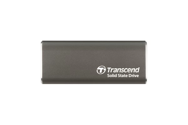TRANSCEND 512GB ESD256C USB 3.1 + USB 3.1 Type C Fekete TS500GESD265C
