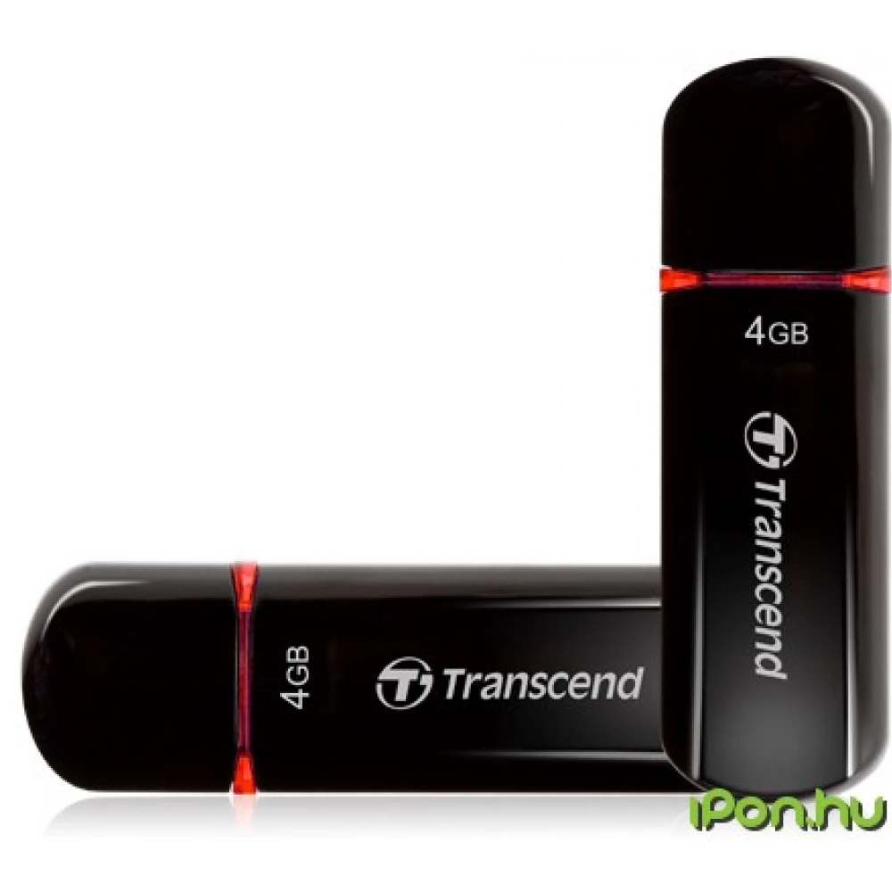 TRANSCEND JetFlash V600 4GB USB 2.0 Fekete