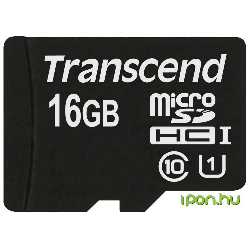 TRANSCEND Premium 16GB MicroSDHC 60 MB/s TS16GUSDCU1