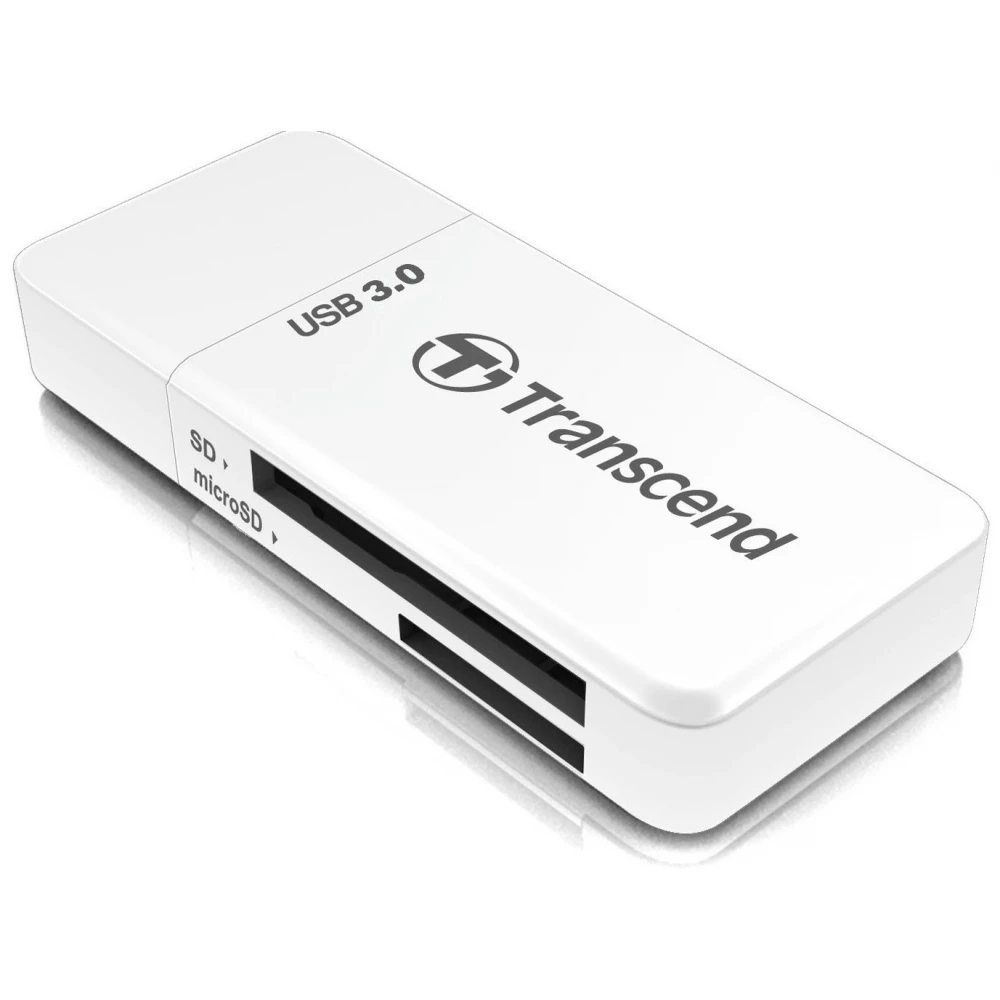 TRANSCEND RDF5 USB 3.0 fehér