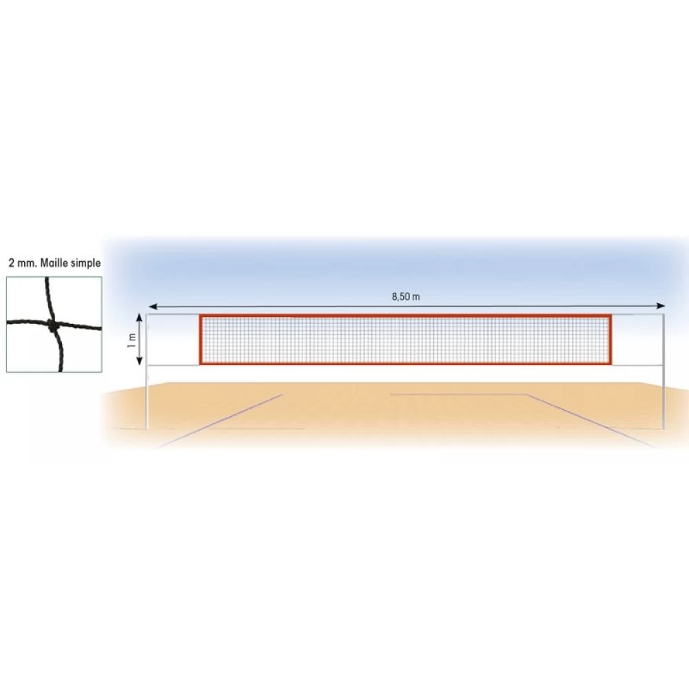 TREMBLAY Strandröplabda háló Tremblay 8.5 m
