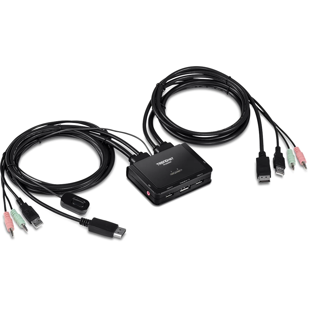 TRENDNET 2-Port 4K DisplayPort KVM Switch (Version v1.0R)