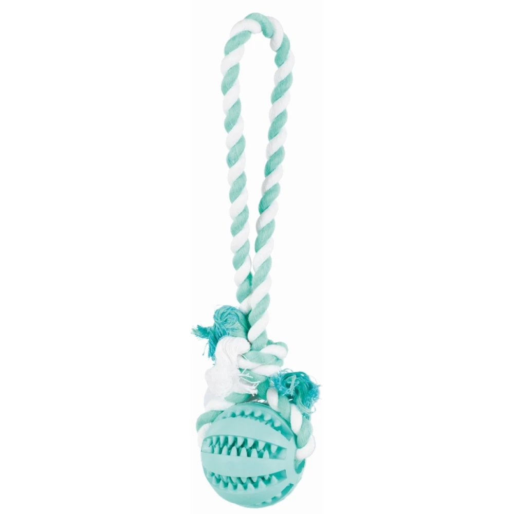 Trixie Játék Denta Fun Labda Kötéllel 7cm/24cm