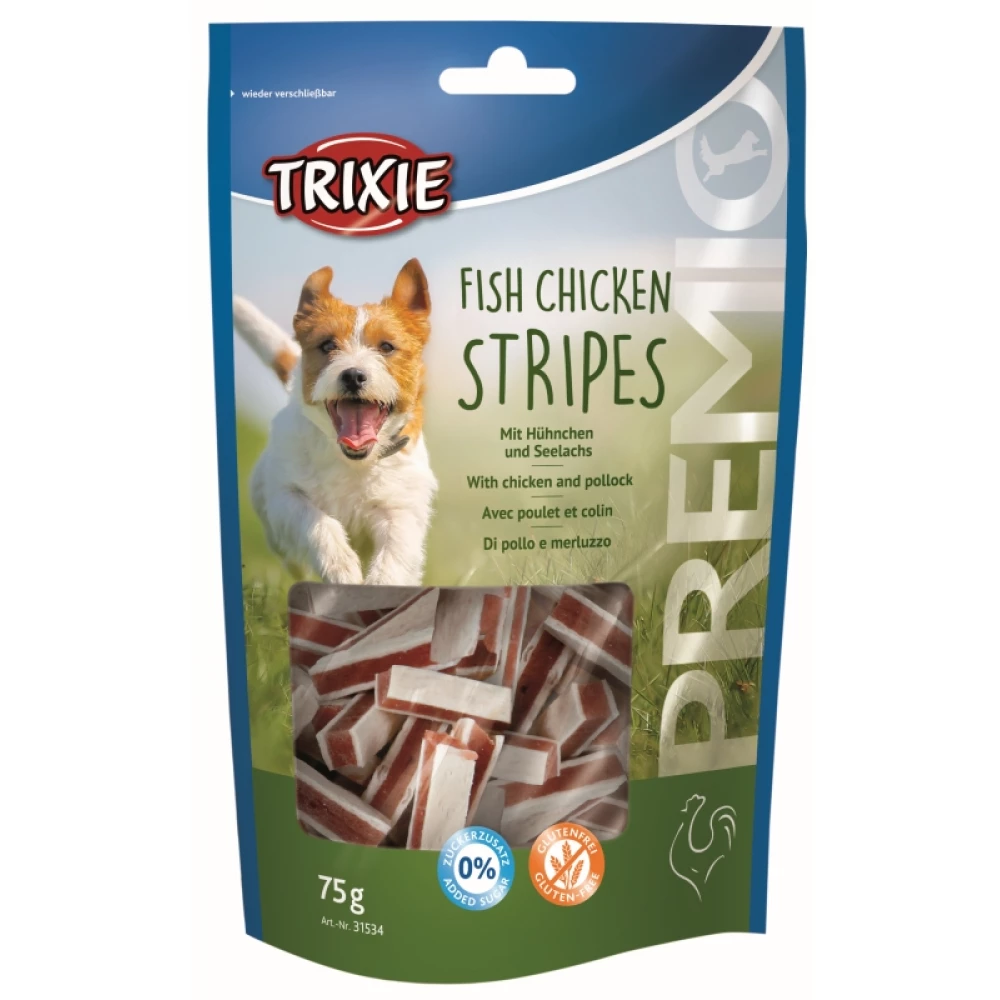 Trixie Jutalomfalat Premio csirke csíkok 75gr