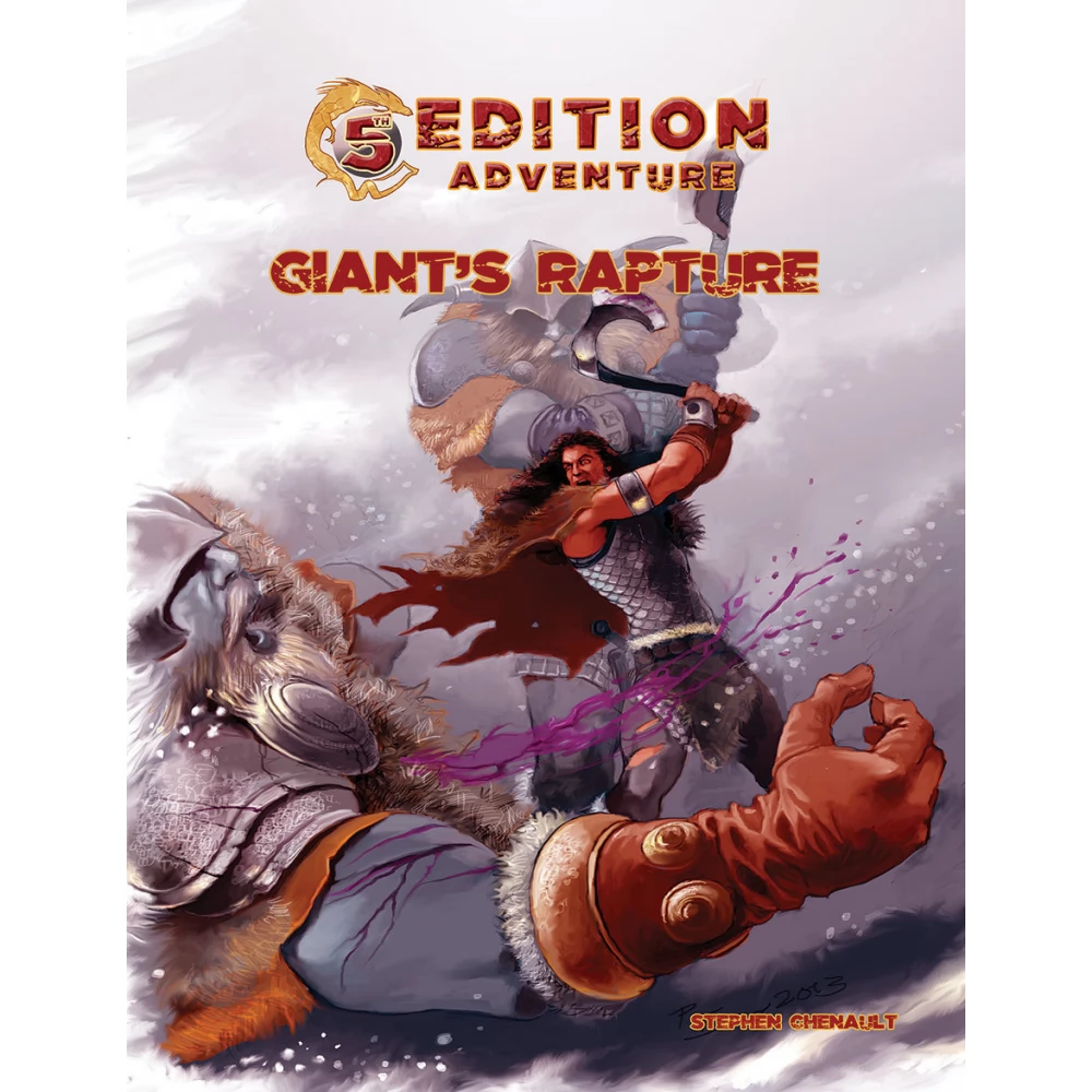 TROLL LORD GAMES Giants Rapture (lvl 4-8) kalandjáték könyv