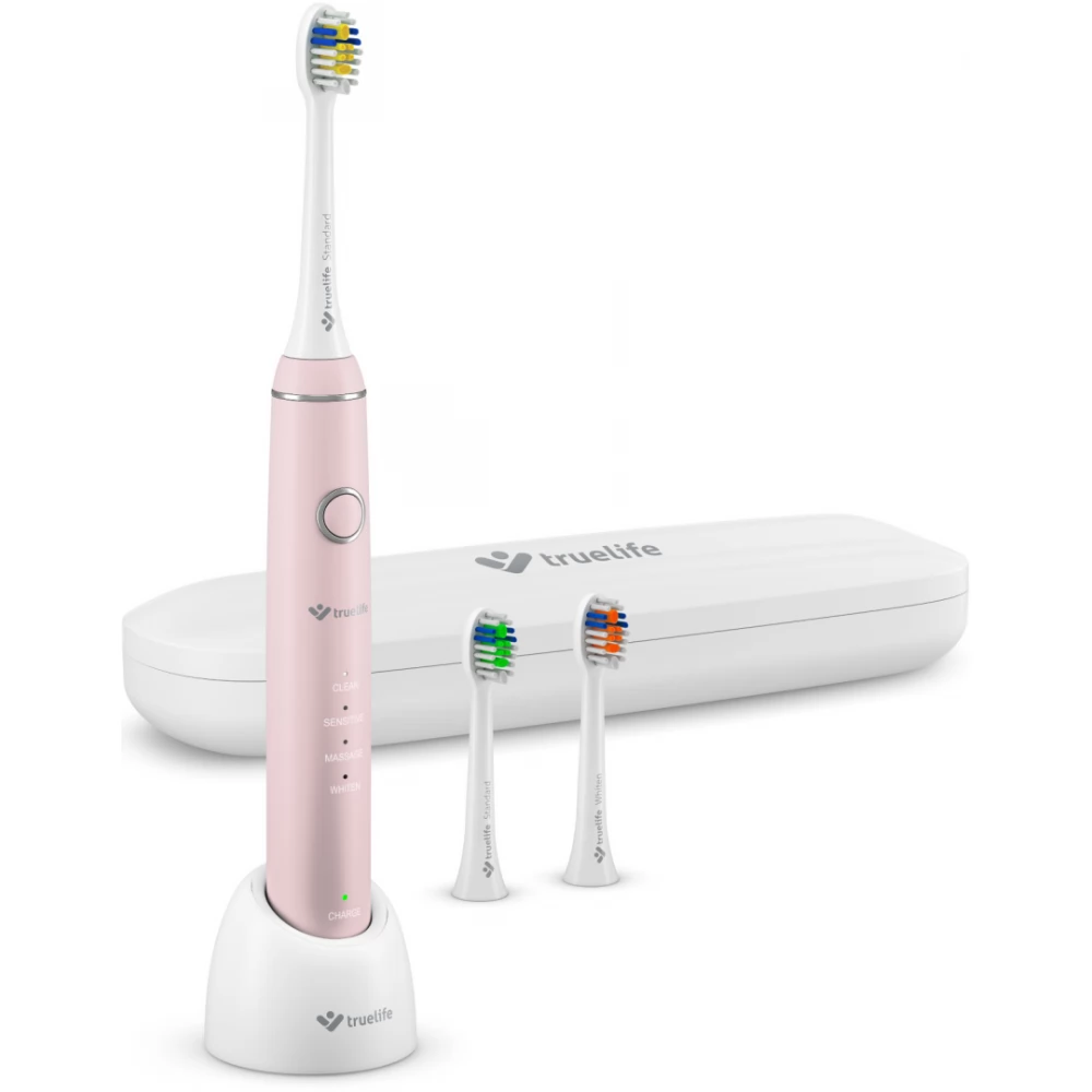 TRUELIFE SonicBrush Compact elektromos fogkefe rózsaszín