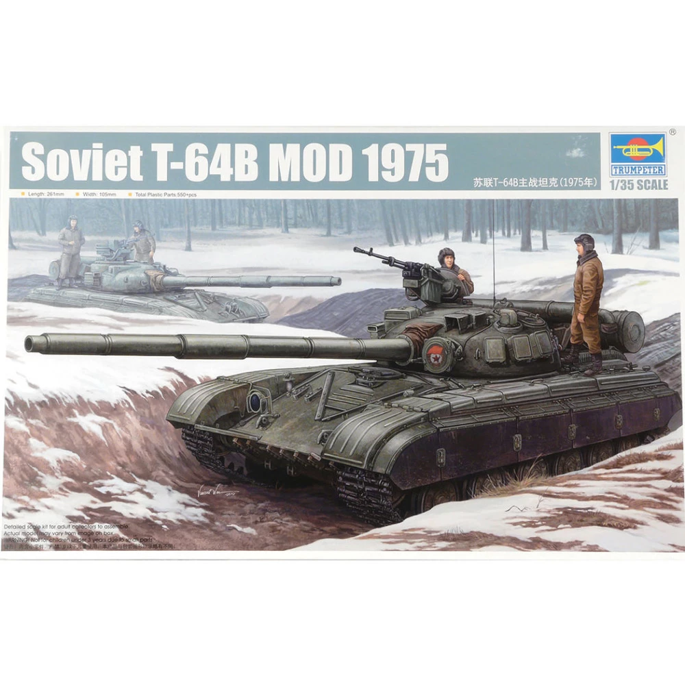 TRUMPETER Soviet T-64B Mod 1975