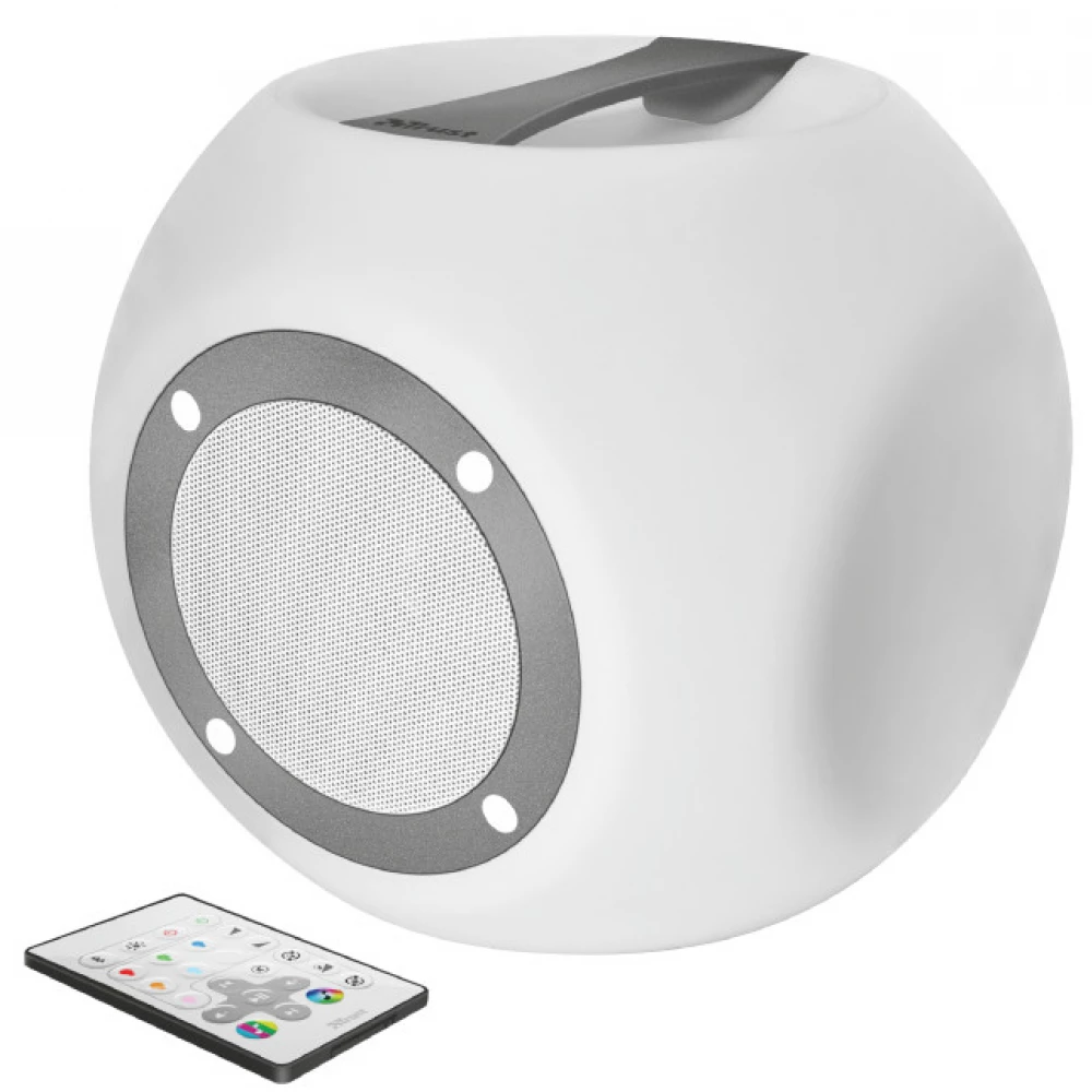 TRUST 22799 Lara Wireless Bluetooth speaker with multi-colour party lights fehér