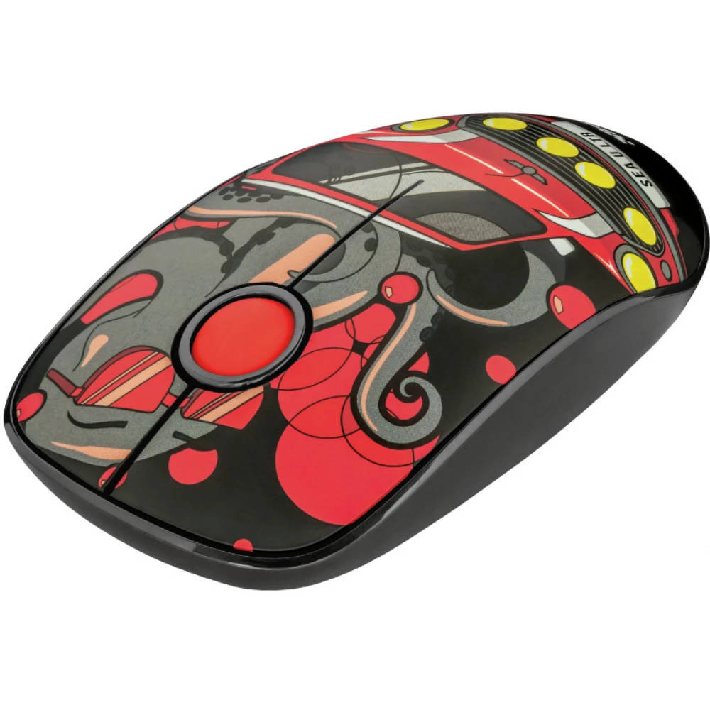 TRUST 23336 Sketch Silent Click piros