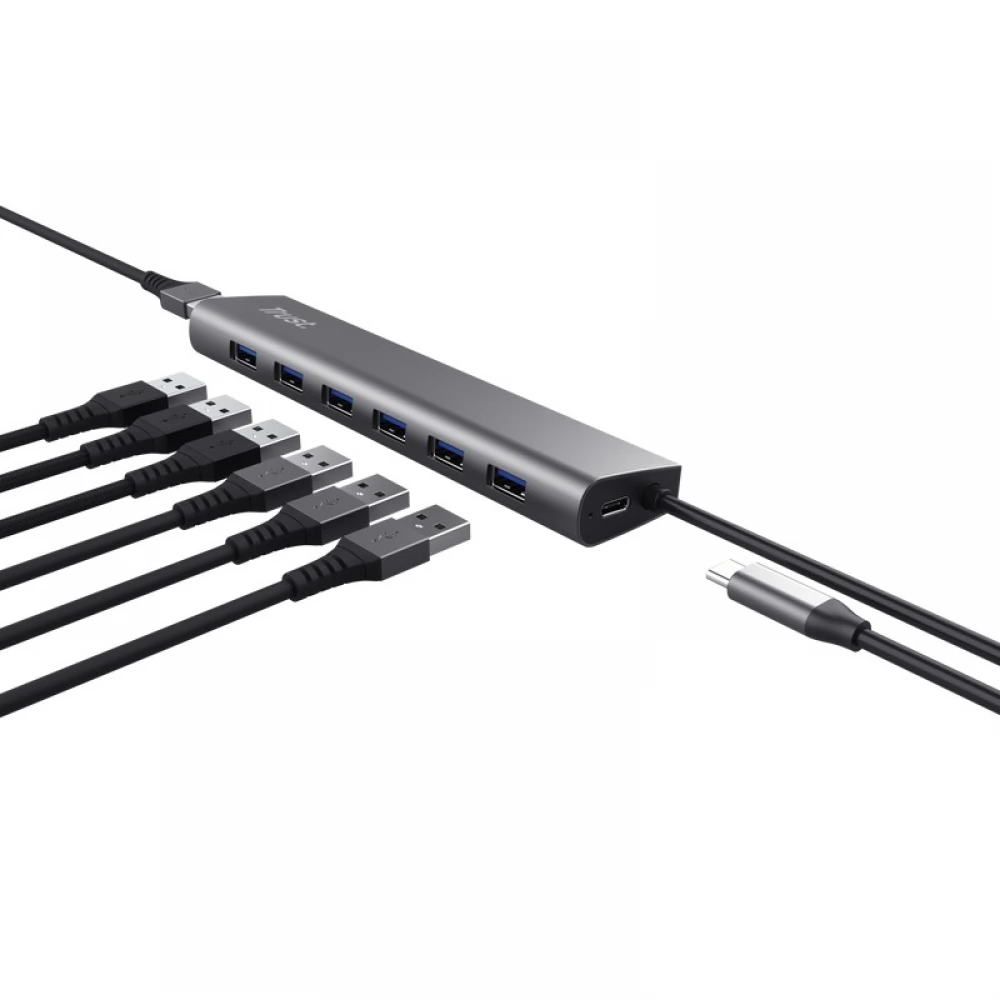 TRUST 24967 Halyx 7 Port USB 3.2 Gen1 Hub
