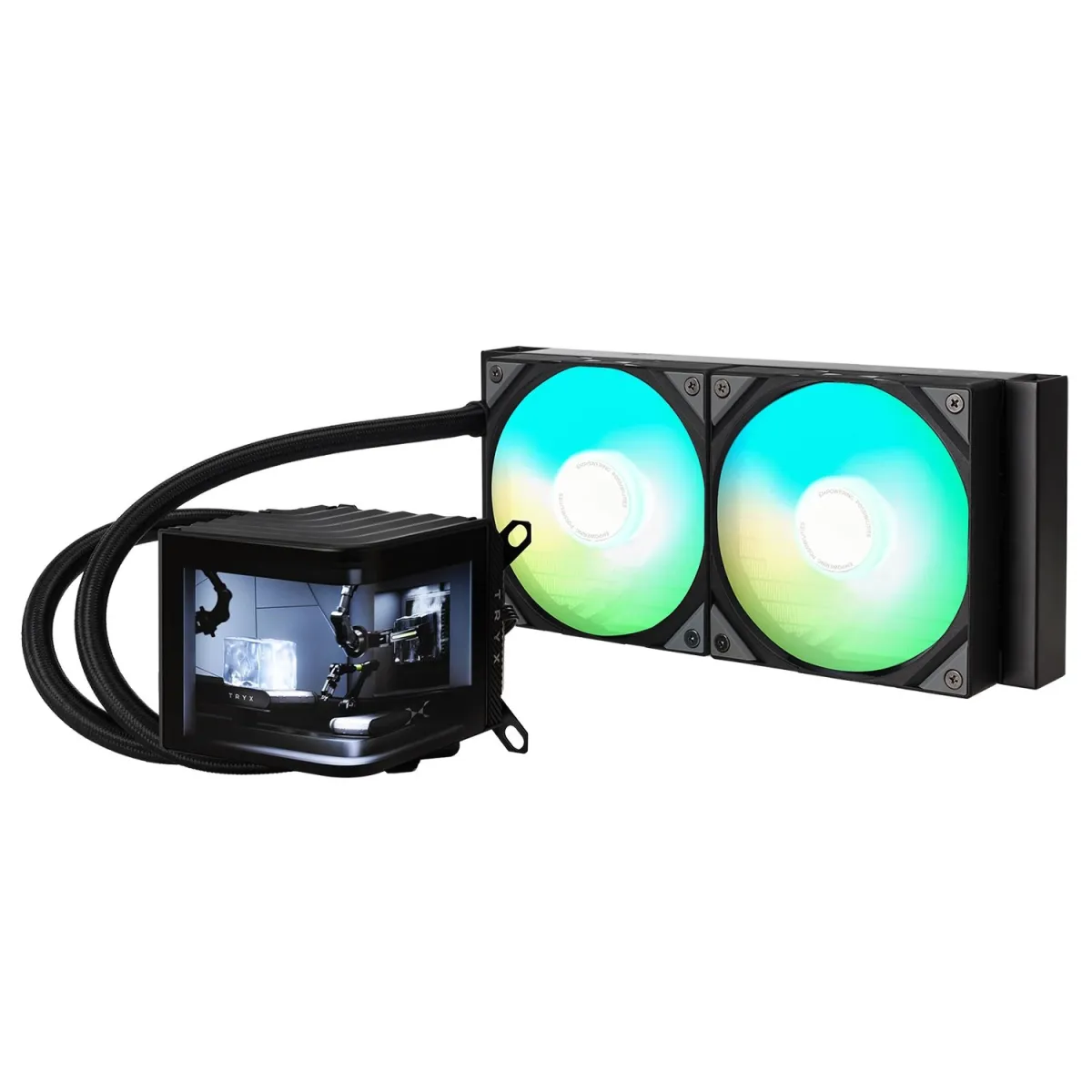 TRYX PANORAMA ARGB 240 fekete