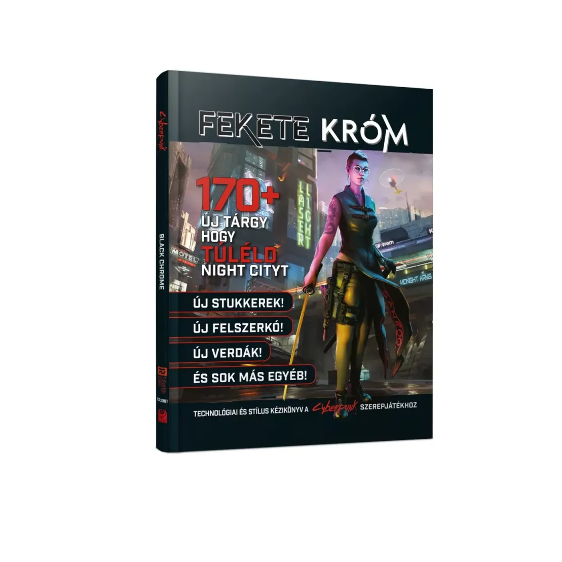TUAN Cyberpunk Red: Fekete Króm kiegészítő
