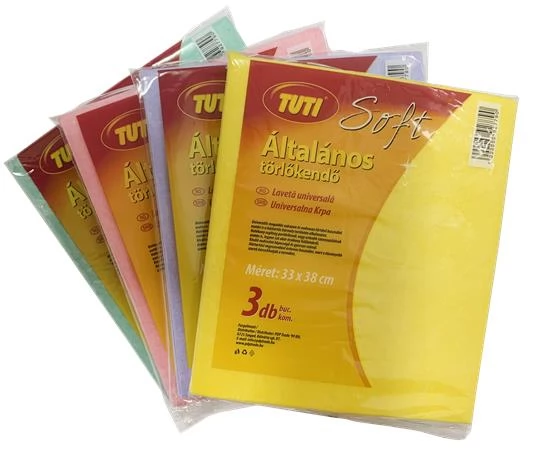 TUTI Soft Törlőkendő univerzális 3 db