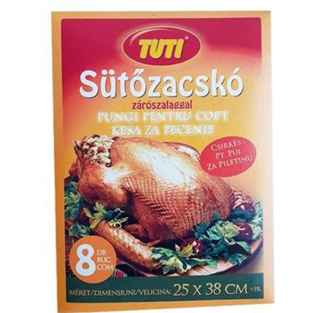 TUTI Sütőzacskó csirkés 8 db