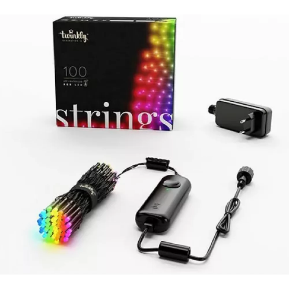TWINKLY TWS100STP-BEU Strings Smart LED Lights 100 RGB