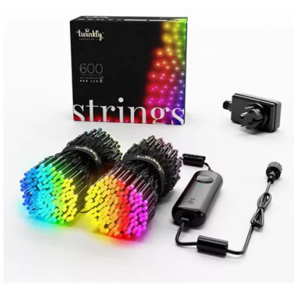 TWINKLY TWS600STP-BEU Strings Smart LED Lights 600 RGB