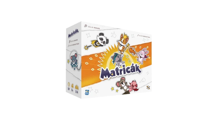 TWO MANTA GAMES Matricák társasjáték