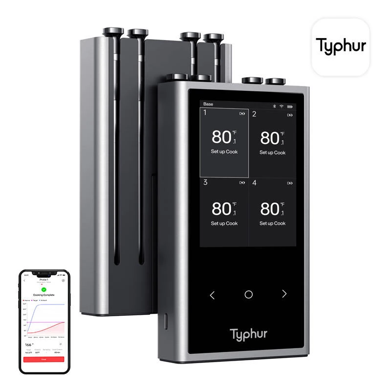 TYPHUR Sync Quad vezeték nélküli hőmérő