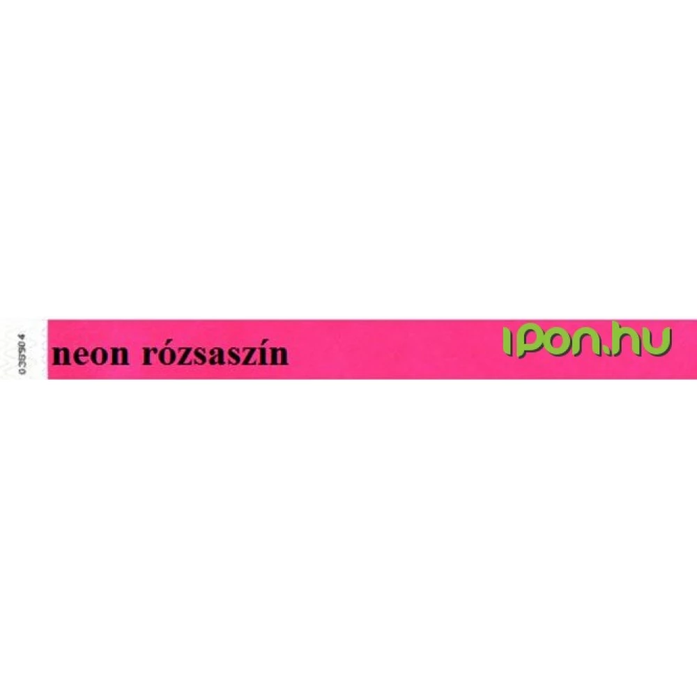 Tyvek karszalag 3/4" neon rózsaszín