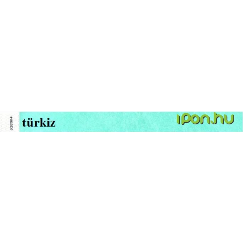 Tyvek karszalag 3/4" türkiz