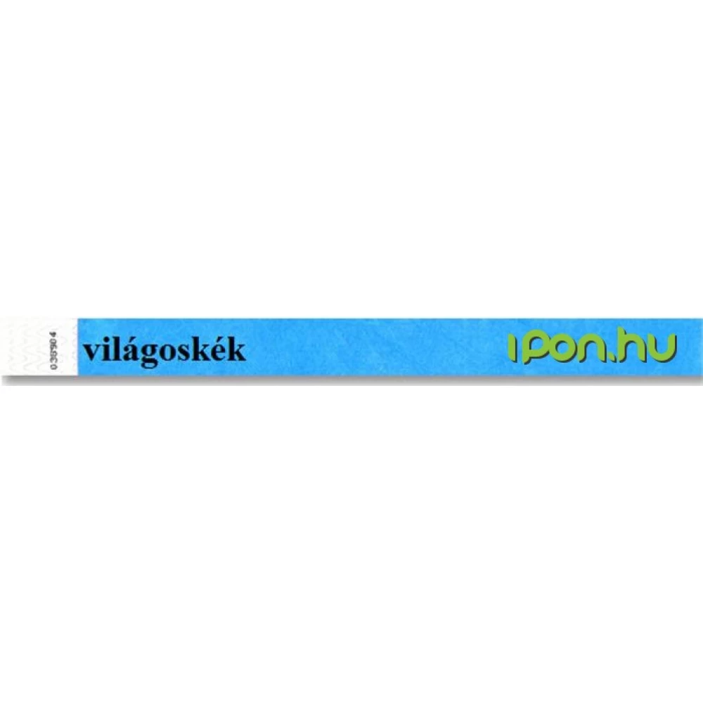 Tyvek karszalag 3/4" világos kék