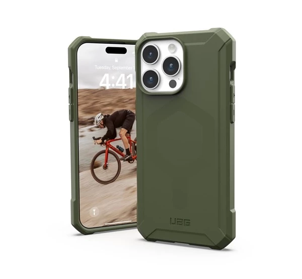 UAG Essential Armor MagSafe Apple iPhone 15 Pro Max hátlap tok olive drab