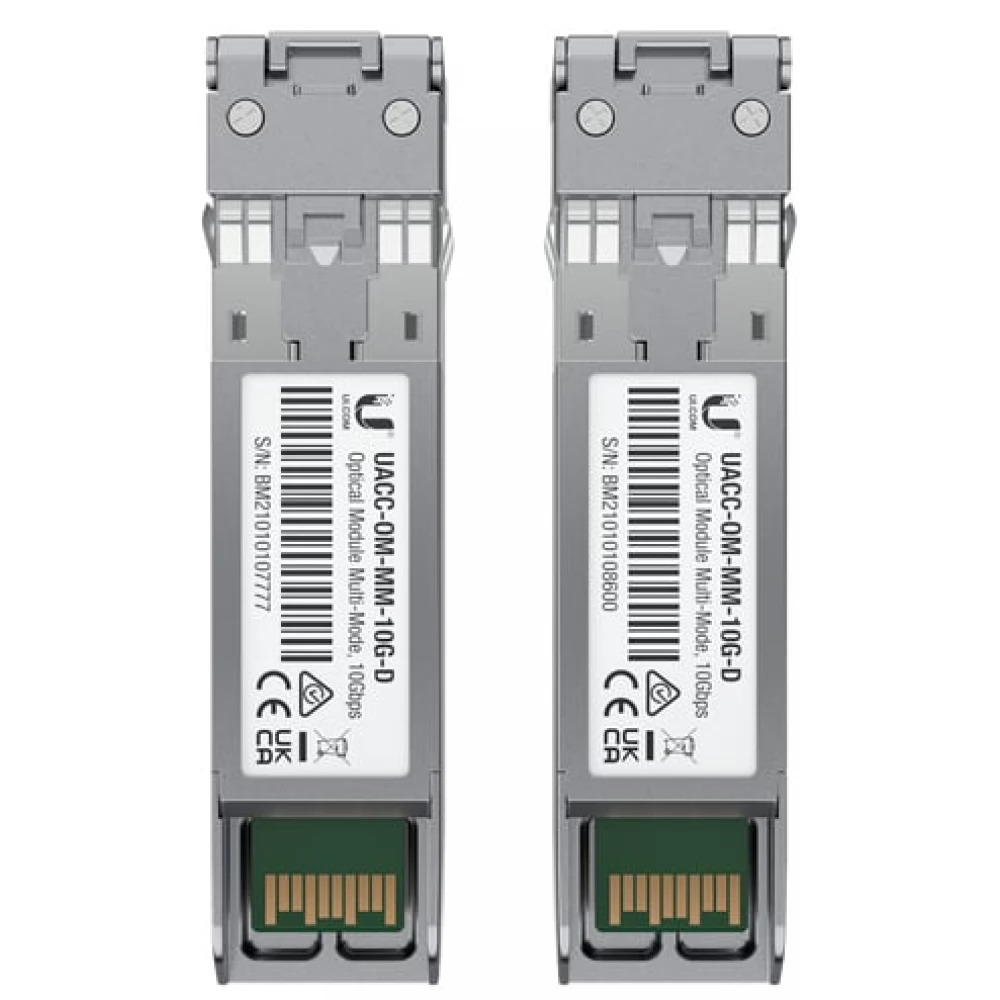 UBIQUITI UFiber Multi-Mode SFP Module 10G 2db UACC-OM-MM-10G-D-2